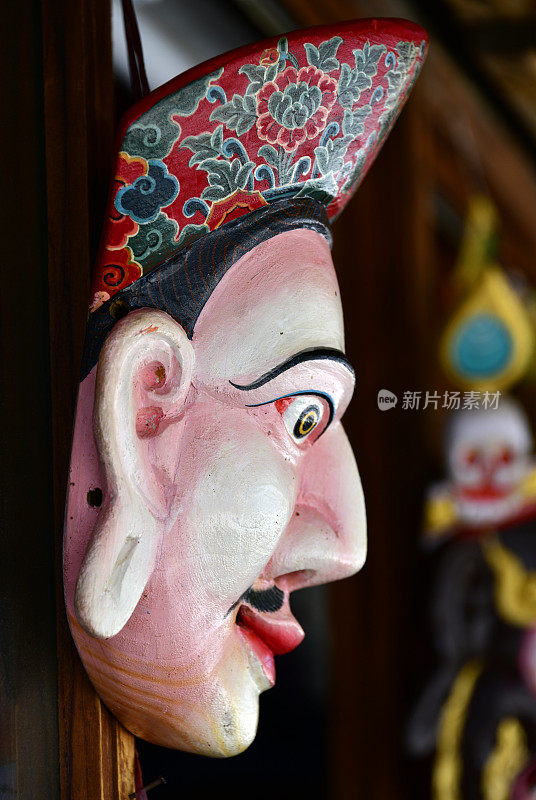 Pholay口罩- cham口罩，廷布，不丹